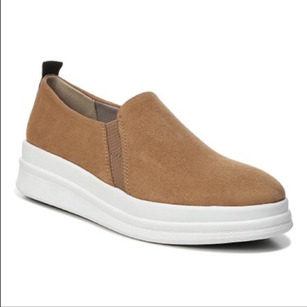 Naturalizer Yola Tan Suede Platform Sneaker. Sz: 9